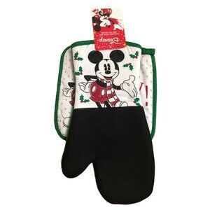 Mickey Mouse Oven Mitt & Pot Holder Set